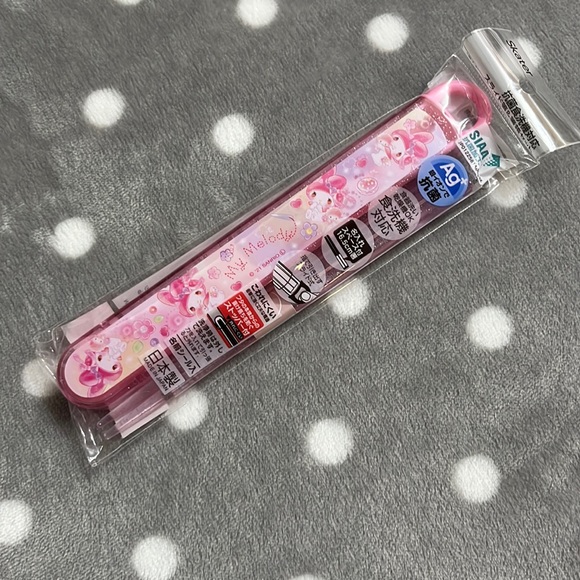 Sanrio My Melody Chopsticks and Case - Picture 4 of 10